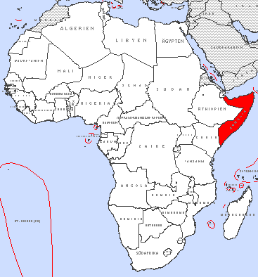 Somalia in Afrika