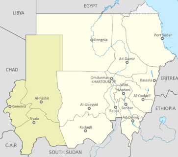 Suden - Provonz Darfur
